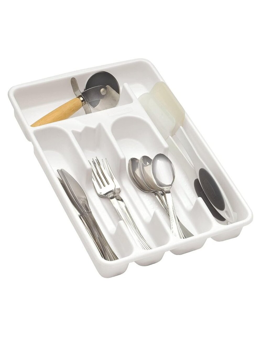 Rubbermaid Cutlery Drawer Tray White NEW: TRAY ONLY